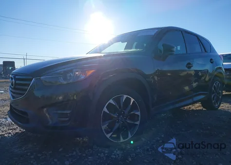 2016 Mazda Cx-5 Grand Touring z USA, uszkodzony, nr VIN JM3KE4DY2G0722296